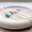 Trio Aquamarine Birthstone Bracelet