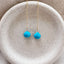 Turquoise Threader Earrings