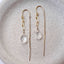 Clear Quartz Crystal Earrings