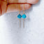 Turquoise Threader Earrings