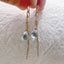 March Birthstone Aquamarine Earrings