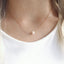 Dainty Pearl Pendant Necklace