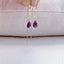 Amethyst Dangle Earrings
