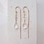 Clear Quartz Crystal Earrings