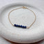 Sapphire Beaded Bracelet