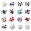 a birthstone guide showing photos of each birthstone and the corresponding month written below