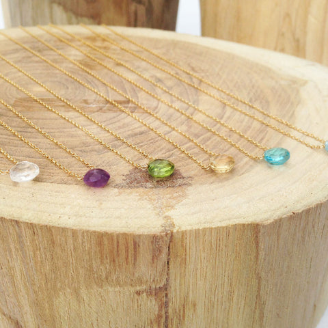 Birthstone Necklaces - Lolabean