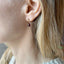 Natural Gemstone Stud Earrings