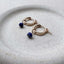 Sapphire Hoop Earrings