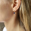 Natural Gemstone Stud Earrings