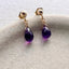 Natural Gemstone Stud Earrings