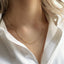 Rectangle Bar Chain Necklace