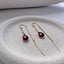 Garnet Birthstone Earrings