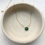Dainty Emerald Necklace