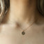 Initial Disc Necklace