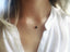 Dainty Black Spinel Necklace