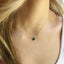 Dainty Emerald Necklace