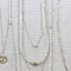 Rainbow Moonstone Beaded Necklace