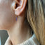 Gemstone Threader Earrings