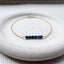 Sapphire Beaded Bracelet