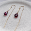 Garnet Birthstone Earrings