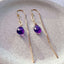 Amethyst Dangle Earrings