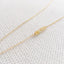 Long Citrine Bar Necklace