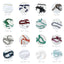 Birthstone gemstone collection including emerald, garnet, aquamarine, citrine, labradorite, and London blue topaz.
