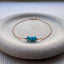 Genuine Turquoise Bead Bracelet