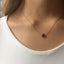 Garnet Birthstone Necklace — January Birthstone
