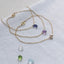 Briolette Birthstone Bracelet