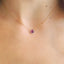 Dainty Amethyst Necklace