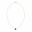 Dainty Ruby Necklace