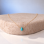 Dainty turquoise teardrop necklace in sterling silver - Lolabean