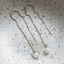 Pearl Drop Threader Earrings