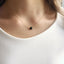 Dainty Black Spinel Necklace