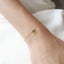 Minimalist Handmade Peridot Bracelet - Lolabean