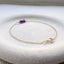 Amethyst Beaded Bracelet - Lolabean