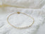 Beaded Pearl Bar Bracelet - Lolabean