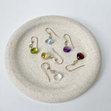 Birthstone Drop Earrings