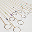 Citrine Circle Necklace - Lolabean