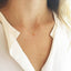 Citrine Teardrop Necklace - Lolabean