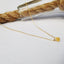 Citrine Teardrop Necklace - Lolabean