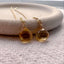 Citrine Threader Earrings - Lolabean