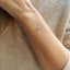 Dainty Aquamarine Bracelet | Minimal Gold & Silver Gemstone Jewelry - Lolabean