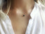 Dainty Black Spinel Necklace - Lolabean