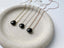 Dainty Black Spinel Necklace - Lolabean