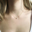 Dainty Gemstone Necklace | 14k Gold Filled Sterling Silver Rose Gold - Lolabean