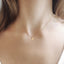 Dainty Moon Necklace - Lolabean