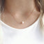 Dainty Pearl Pendant Necklace - Lolabean